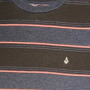 Volcom Blue Bandstone Crew Tee